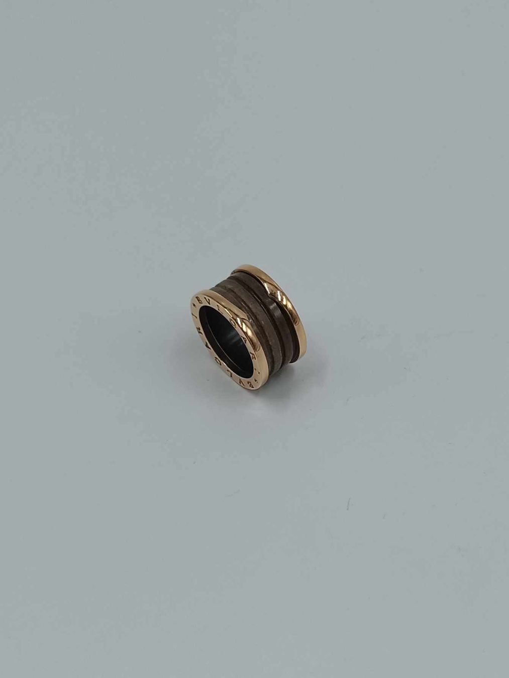 Bulgari Anelli: BVLGARI "B ZERO" 3 BAND BRAUNER MARMOR RING – Usato da Luzern venduto da EdiGem 4
