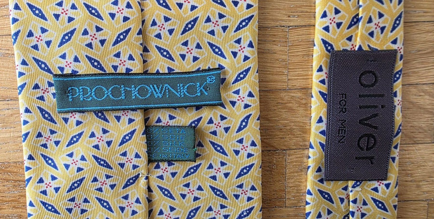 Cravatte: Prochownick Seidenkrawatte NEU – Nuovo (secondo la descrizione) da Nänikon venduto da Bi9Ca2Ec