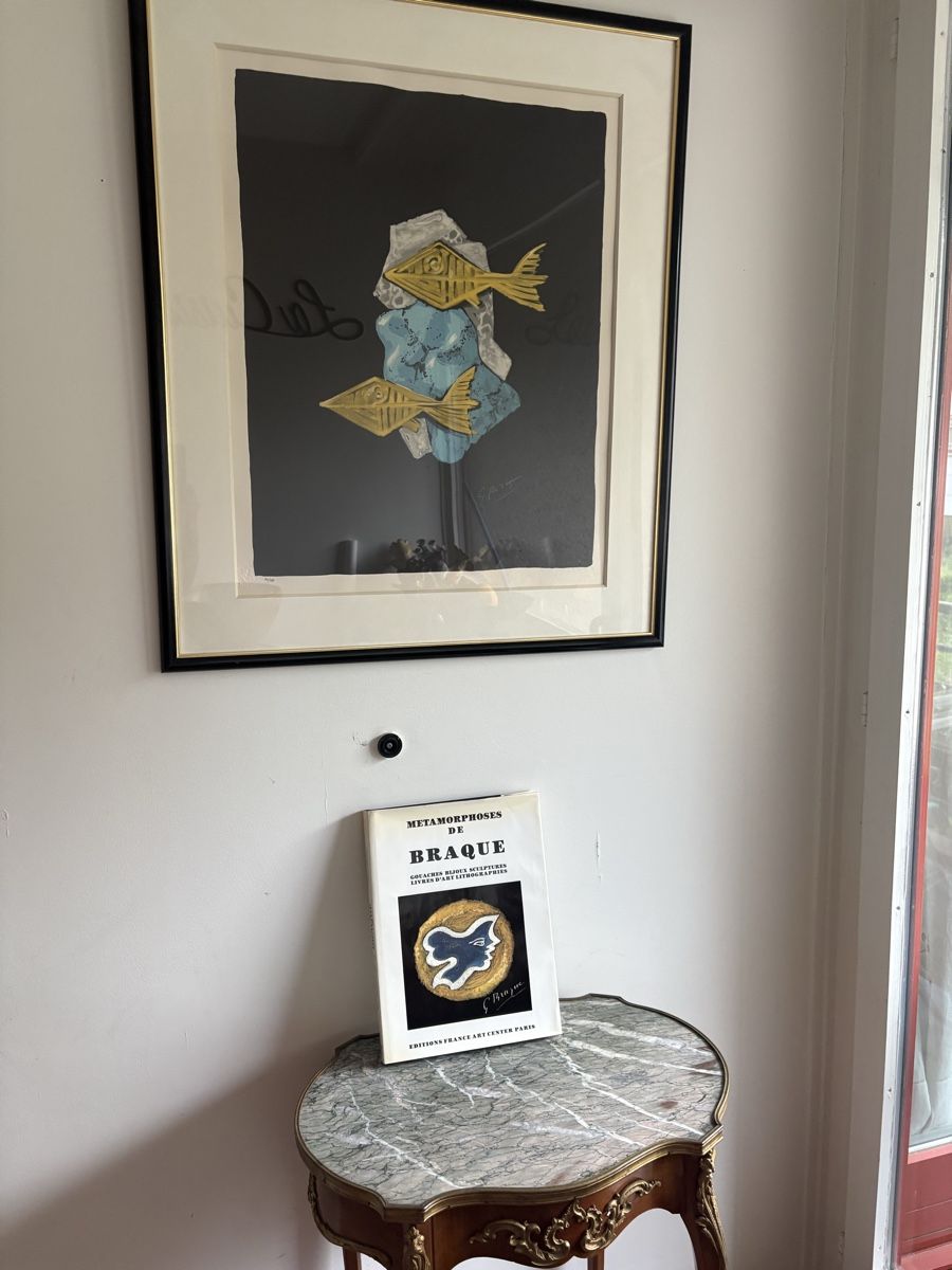 Tableaux: Tableau Georges  Braque avec son livre  – D'occasion à petit lancy par FerreiraLuis 4