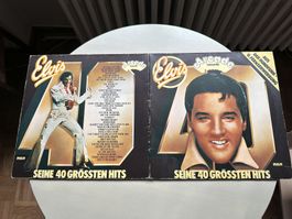 ELVIS PRESLEY Kult Album Seine 40 grössten Hits 2 LP's Top
