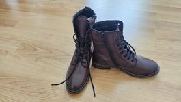 Neue Leder-Boots Grösse 38