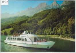 Am Walensee - Boot Churfirsten