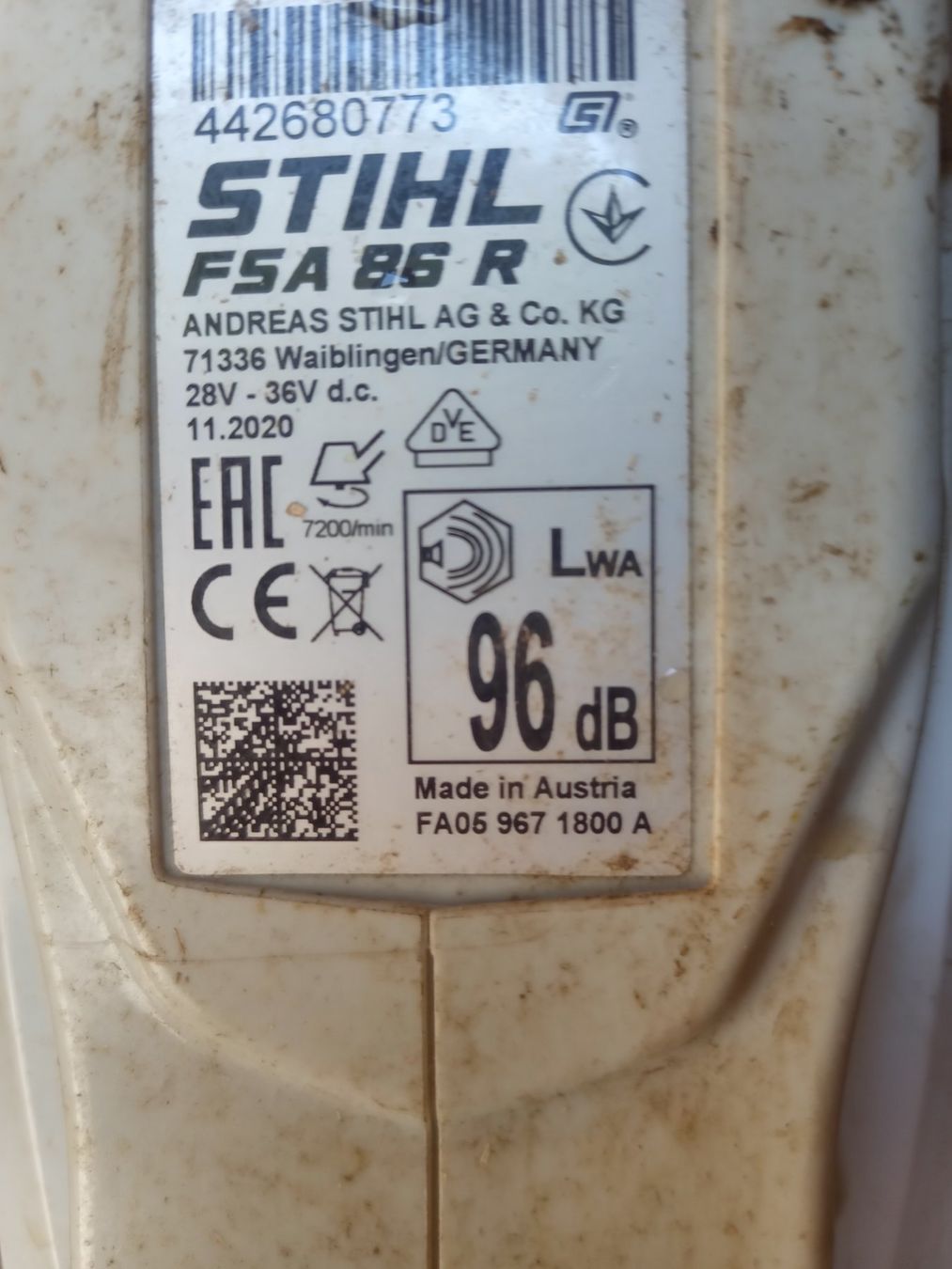 Stihl Alle Maschinen: Trimmer Stihl FSA 86 R – Gebraucht aus Abtwil SG von Chriesistei 2