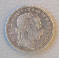 1 FORINT 1879 FRANZ JOSEPH KAISER OESTERREICH-UNGARN SILBER