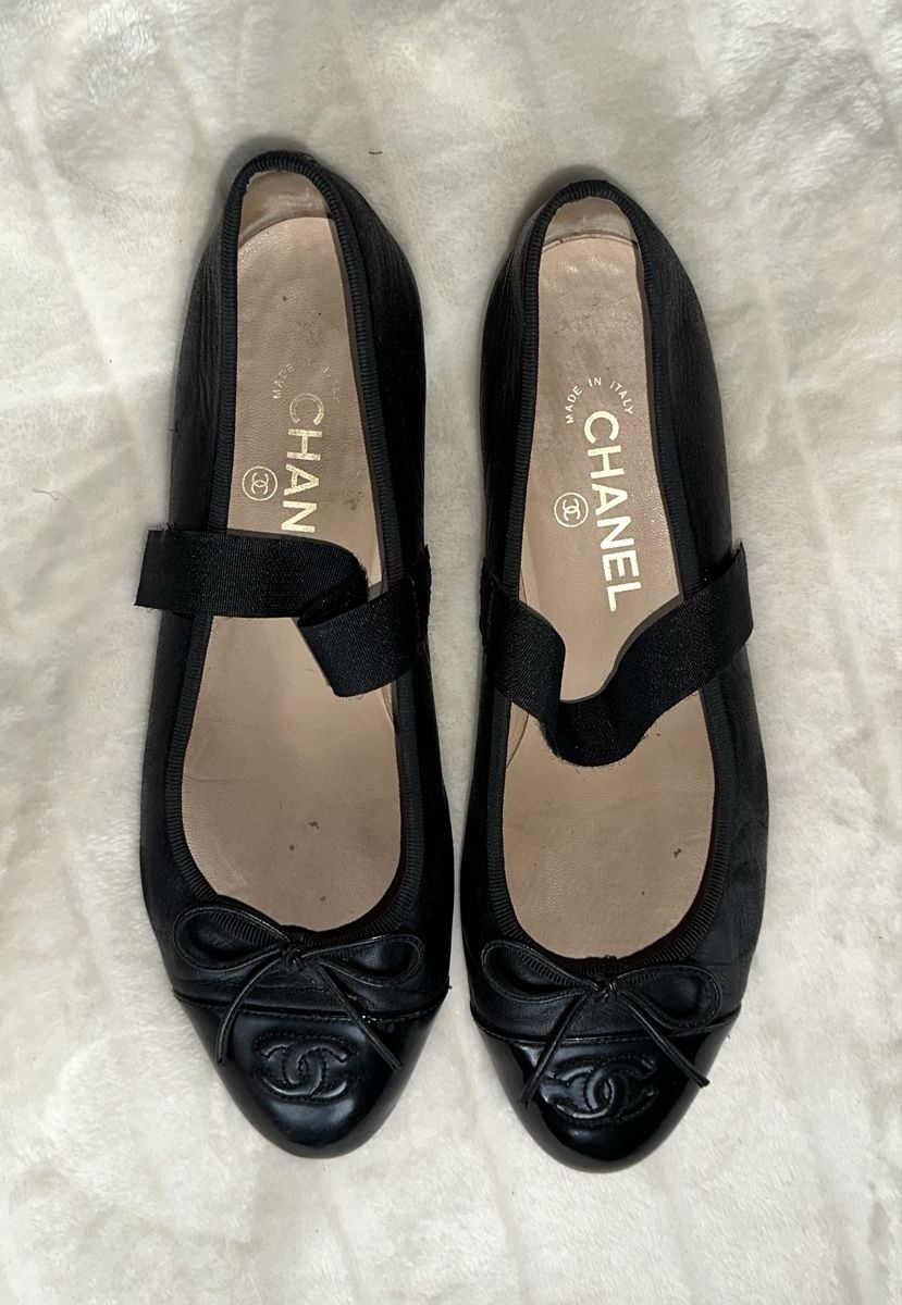 Chanel Chaussures femmes: CHANEL BALLERINAS GR. 39 Leder – D'occasion à Unteraegeri par MH203 2