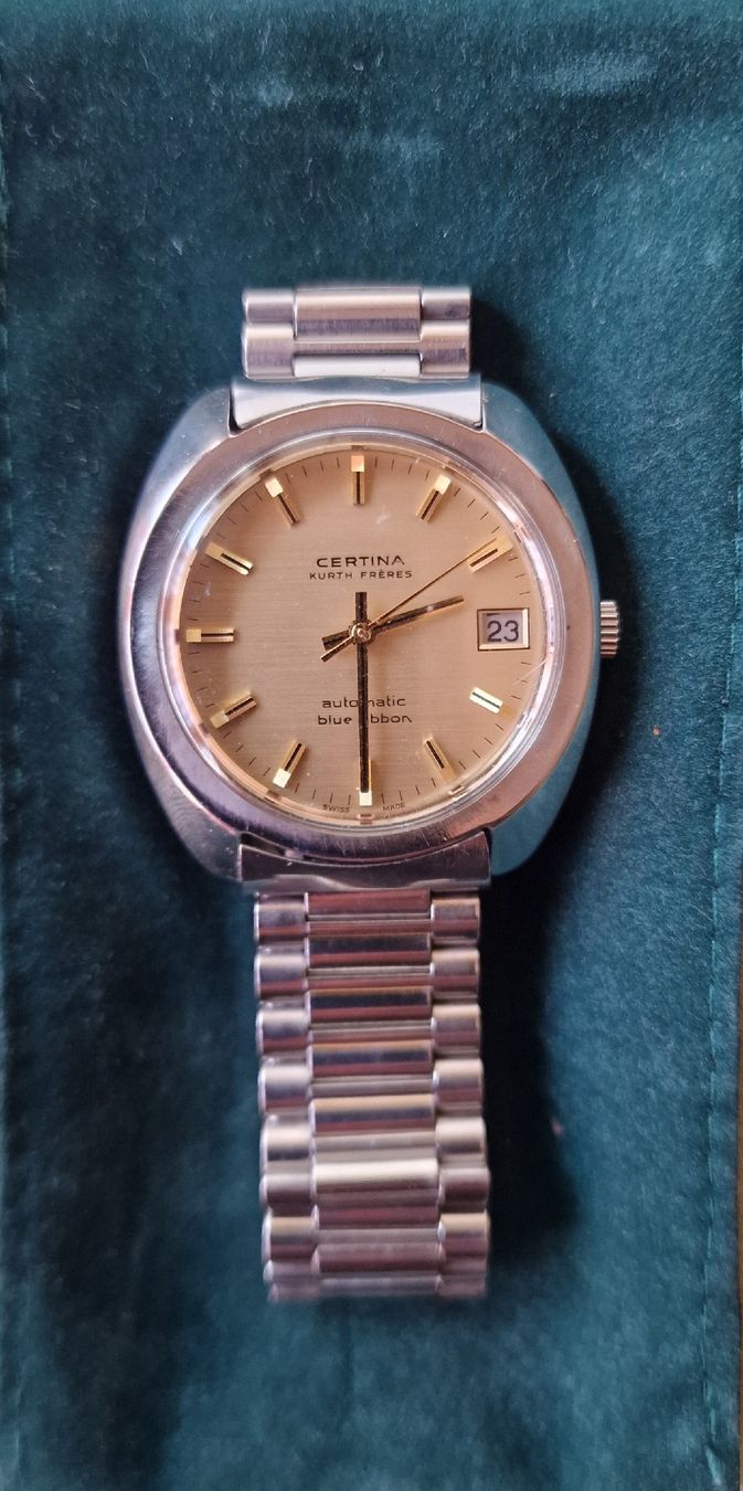 Certina Orologi: Certina Automatic blue ribbon – Usato da Dübendorf venduto da ebu_6qyl
