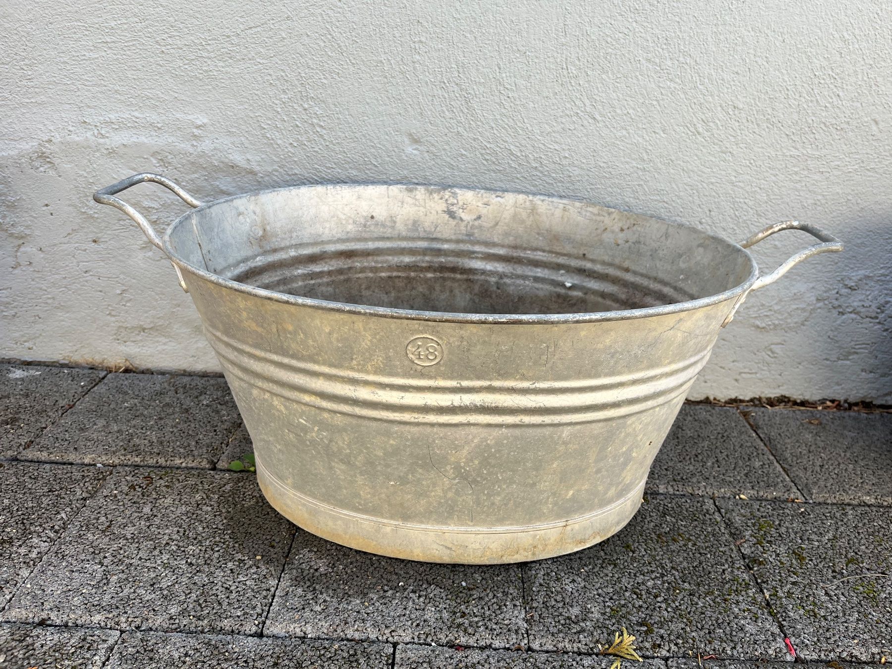 Altre Decorazioni per giardino: Alter Zuber mit zwei Griffen – Usato da Seon venduto da Sonnenblume95 1
