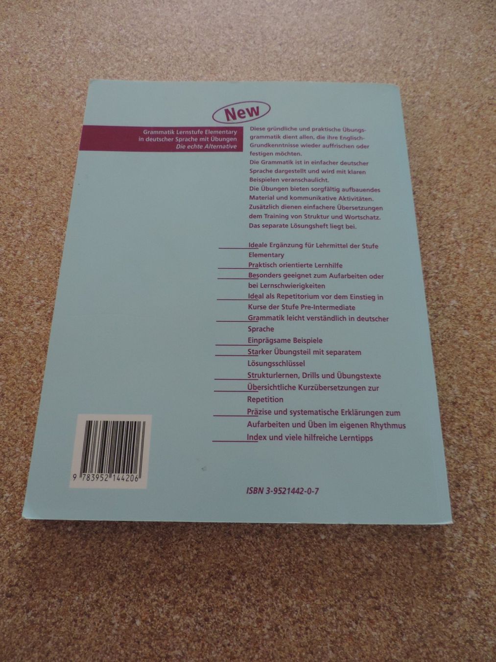 Bücher: Der DITO, Englische Grammatik 1 . Lernstufe Elementary – Gebraucht aus Remetschwil von shalpe 2