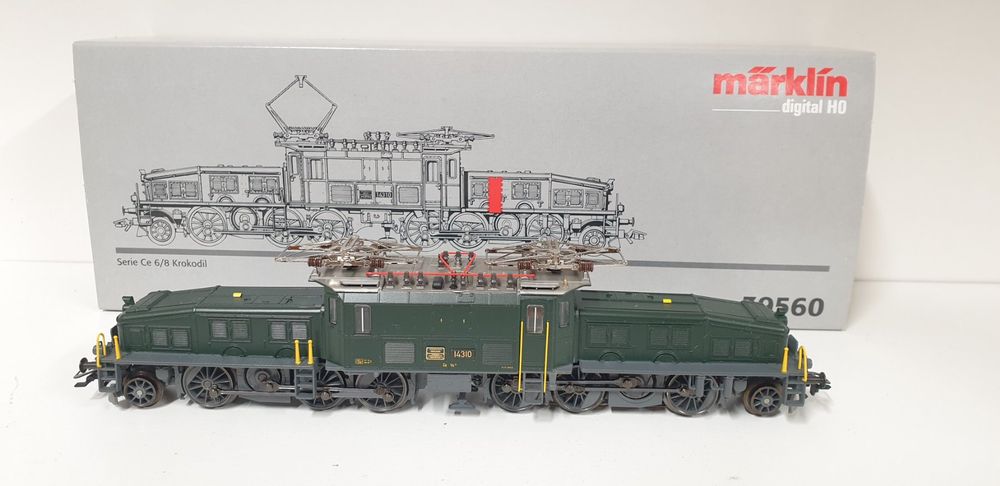Locomotive électrique Märklin 39560 SBB Ce 6/8 III – Édition Limitée Digitale MFX – Époque 2 – H0