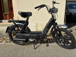 Piaggio Ciao Mofa Töffli frisch aufgebaut schwarz 