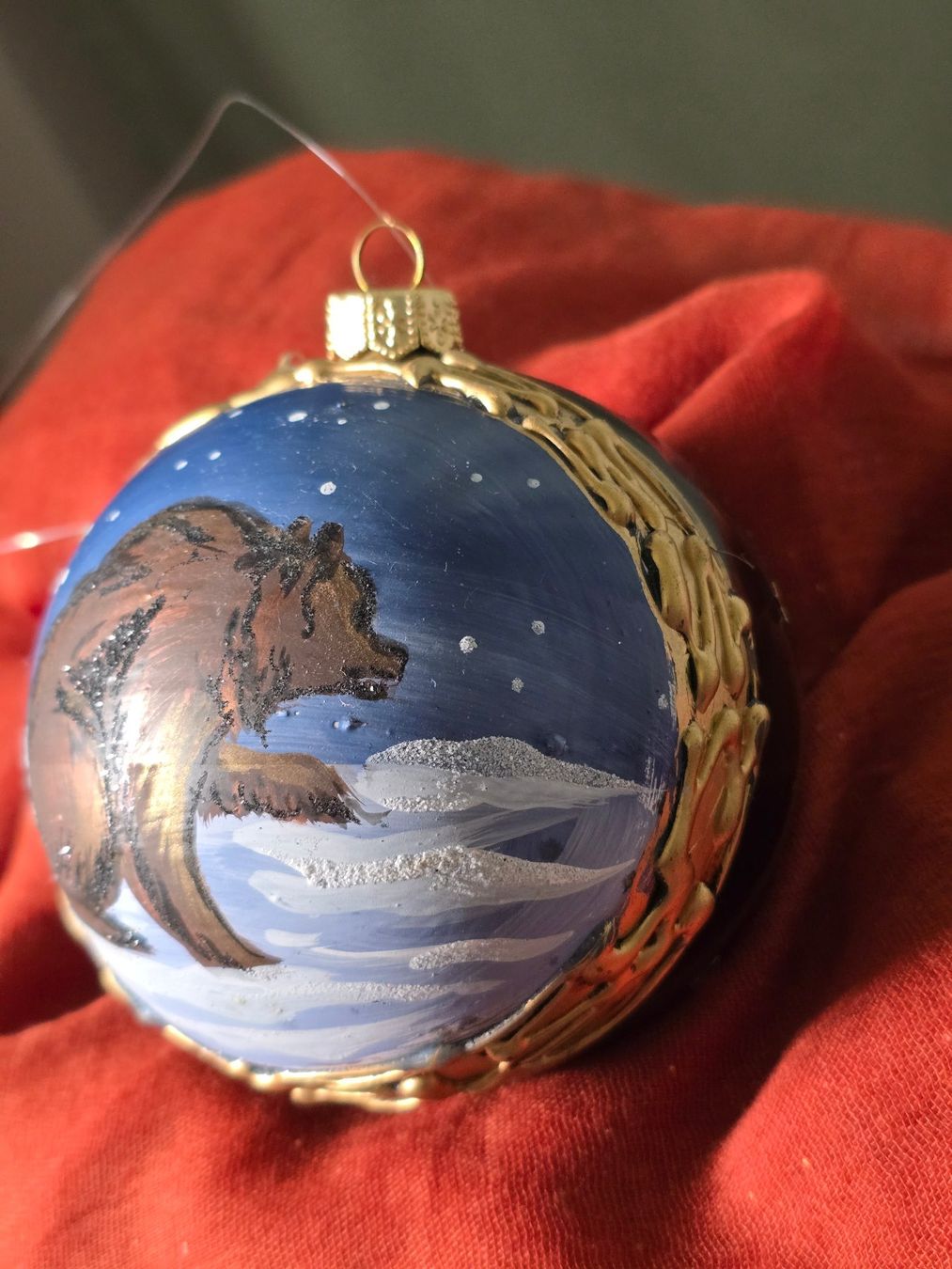 Tutte le decorazioni: Schweizer Handgemachte Weihnachtskugel mit Polarbär – Usato da Zürich venduto da dum_x5xn 8