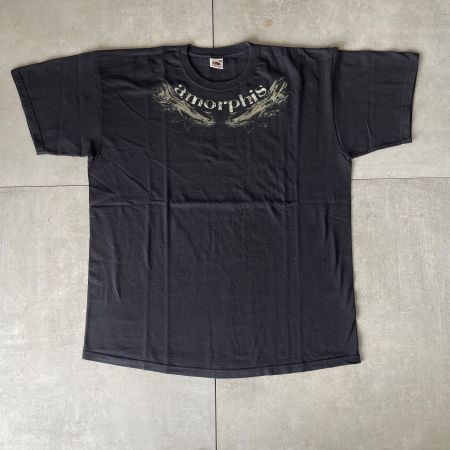 2000s Amorphis Vintage Progressive Death Metal Band T-Shirt