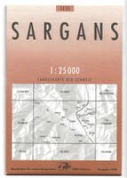 Swisstopo-Karte 1:25'000 1155 Sargans
