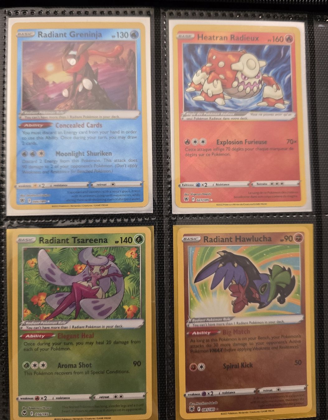 Pokémon Carte collezionabili: pokemon radiant radieux – Nuovo (secondo la descrizione) da Genève venduto da Hoenn.