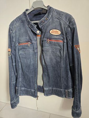Harley-Damen-Jeansjacke