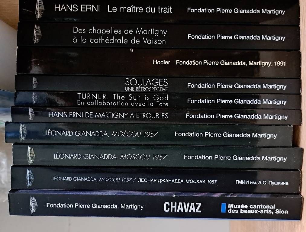 Libri: Fondation Gianadda - livres d'art – Usato da Martigny venduto da Bellady 2