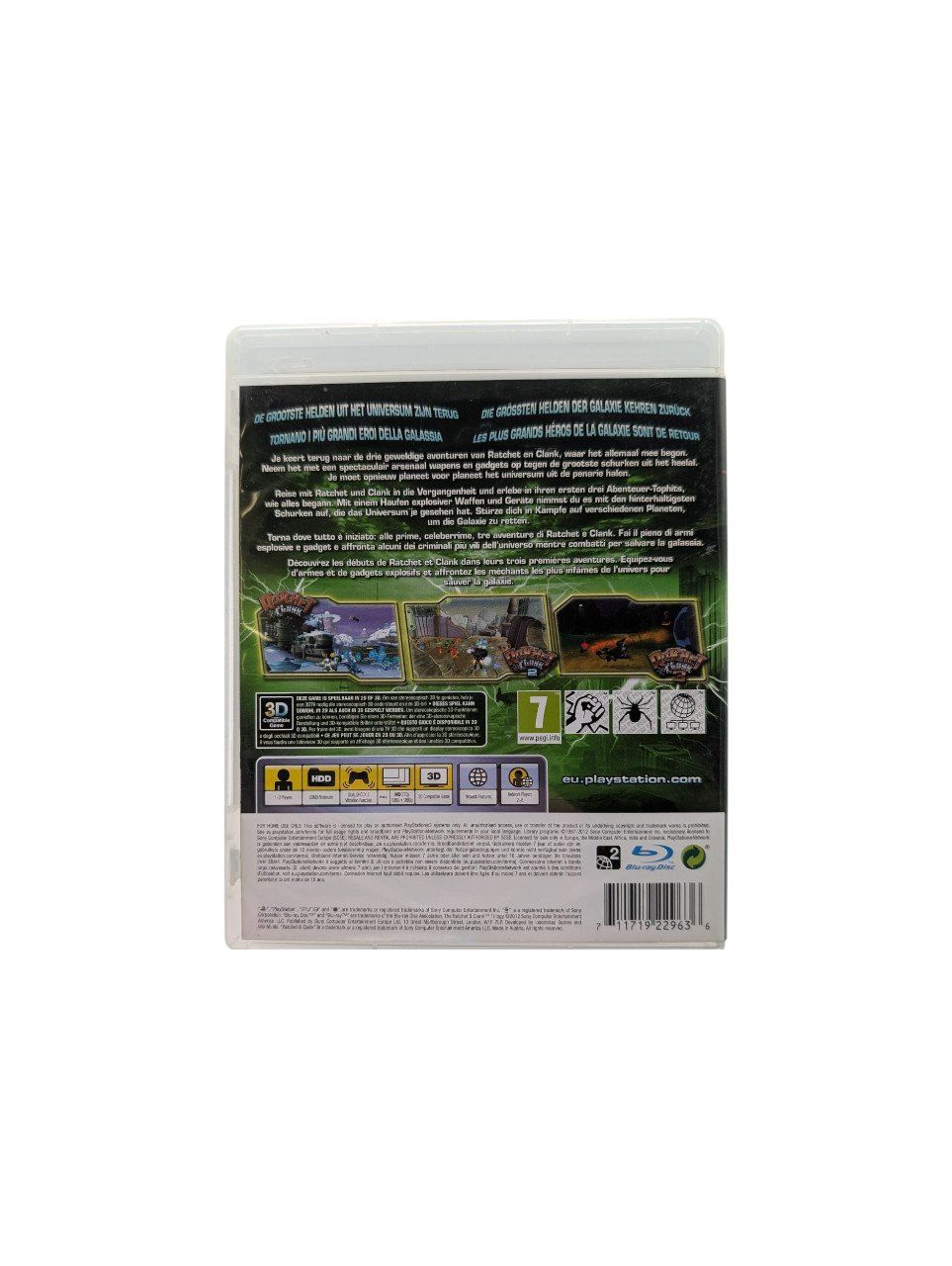 Sony Giochi: Ratchet & Clank Trilogy PlayStation 3 (PS3) – Usato da Domat/Ems venduto da IsseldorsShop 1