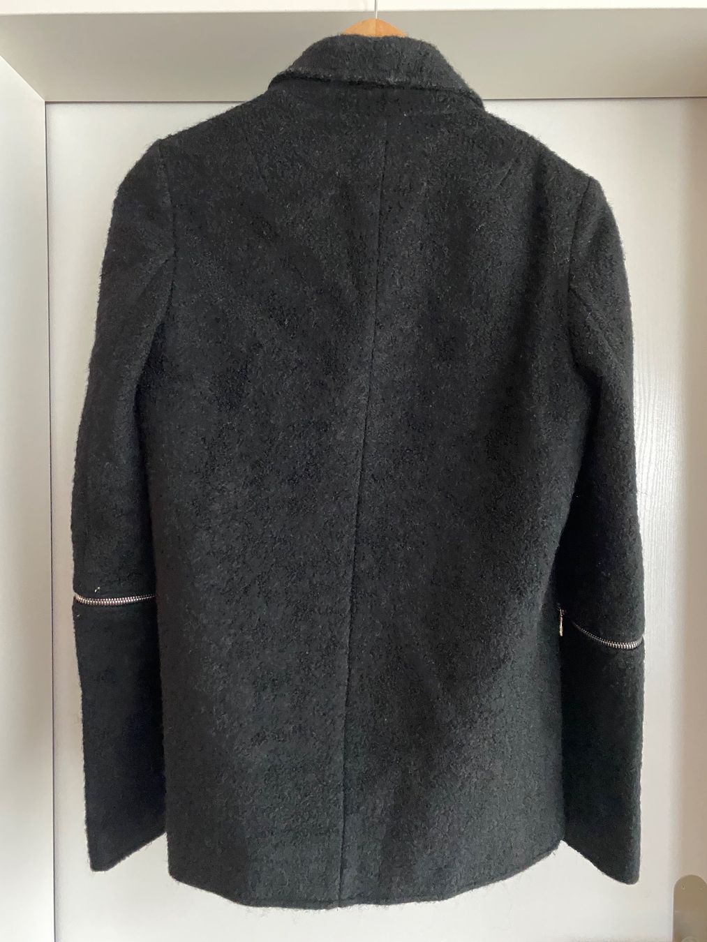 Cappotti: Damen Wolle Mantel Schwarz – Usato da Zürich venduto da ron_t88f 3