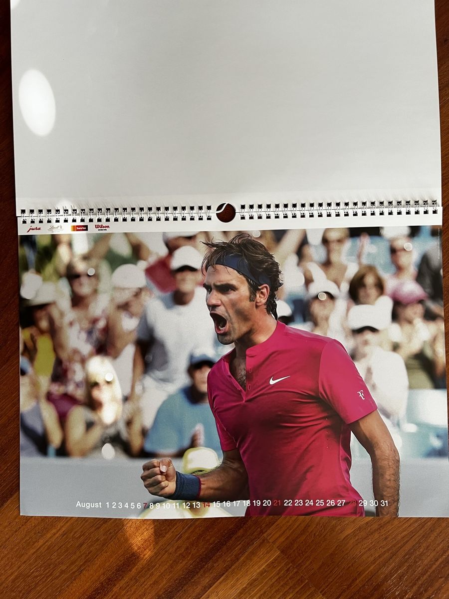 Calendari: Roger Federer Kalender – Usato da Kloten venduto da pae_wq5j 3