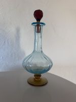 Schöne, bunte Glasflasche, Vase, Flacon