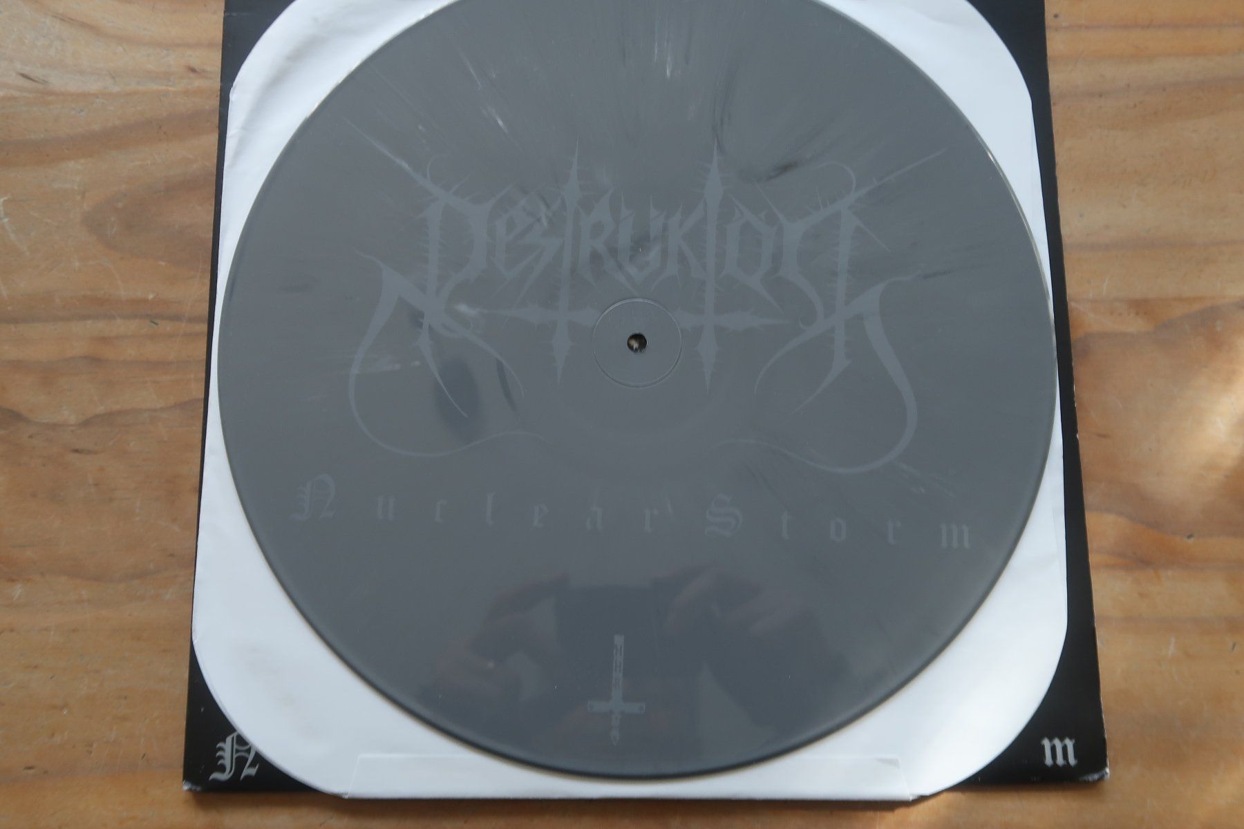 Dischi in vinile: DESTRUKTOR - NUCLEAR STORM - mit POSTER - VINYL LP – Usato da Basel venduto da Patiscat 4