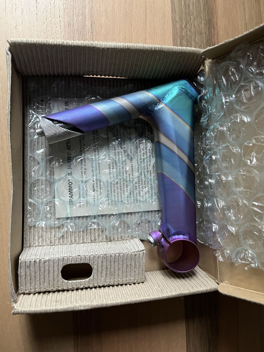 Cinelli Pièces détachées: Cinelli Grammo Art Stem (1994) – Neuf avec emballage d'origine à Solothurn par wol_hs7p 2