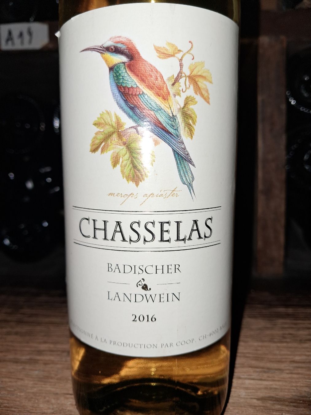 Wein: Merops apiaster Chasselas 2016 – Neu und originalverpackt aus Le locle von juliensaran