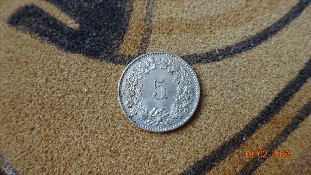 Tutti le monete: 5 Rappen 1879 Unz/Stgl – Usato da bassecourt venduto da Oursvert 1