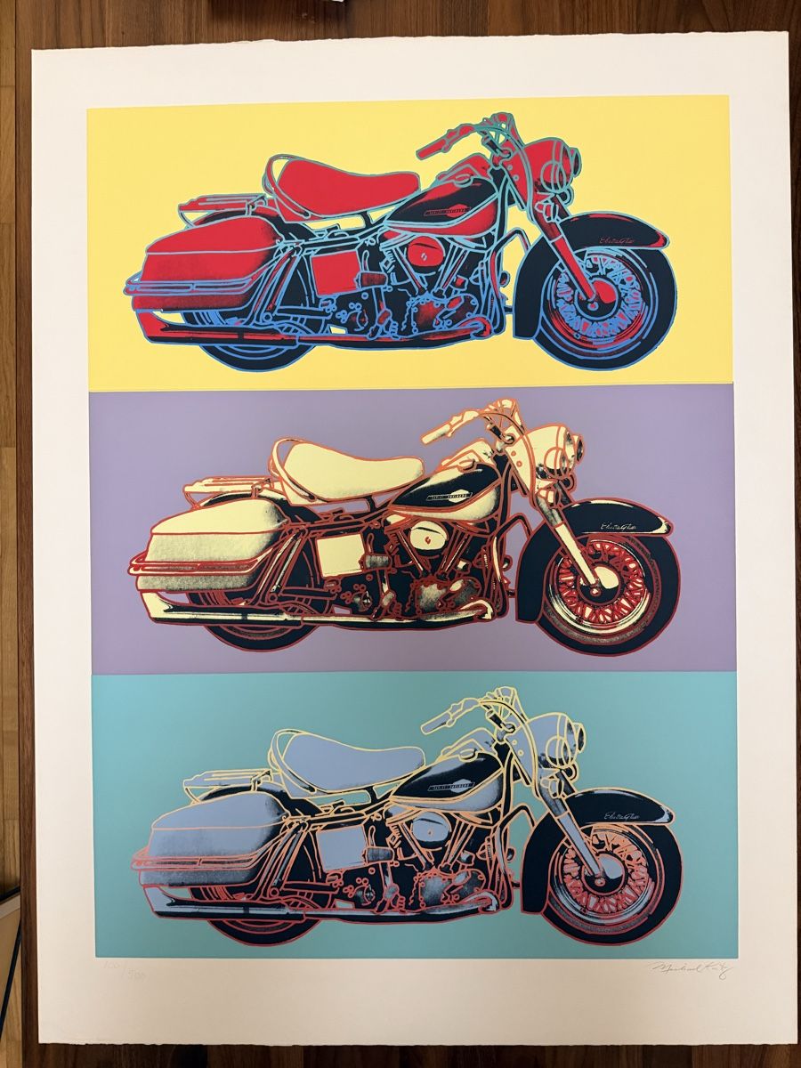 Grafica & Litografie: Renbaum - Harley Davidson - Serigraphie – Usato da Solothurn venduto da NUVICO