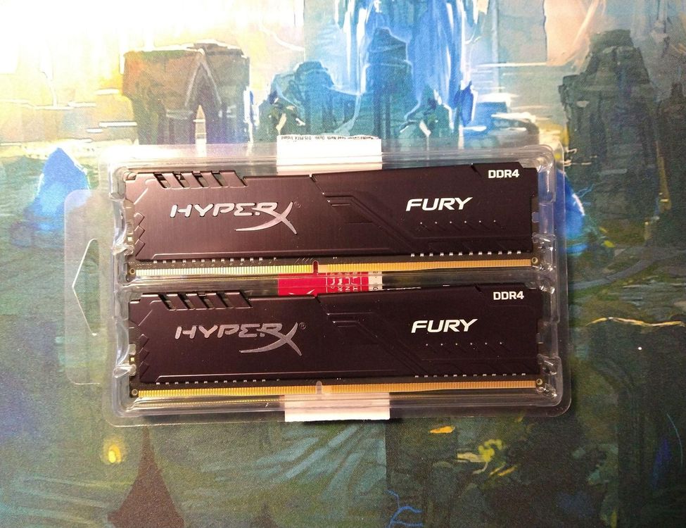 Kingston HyperX Fury DDR4 16GB Memory Kit DDR4-3200 cl 16 | Kaufen auf ...