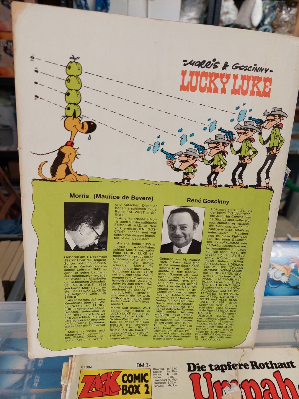 Fumetti: Zack Box 3 Lucky Luke – Usato da Oberwil b. Zug venduto da PrimaryBlue 1