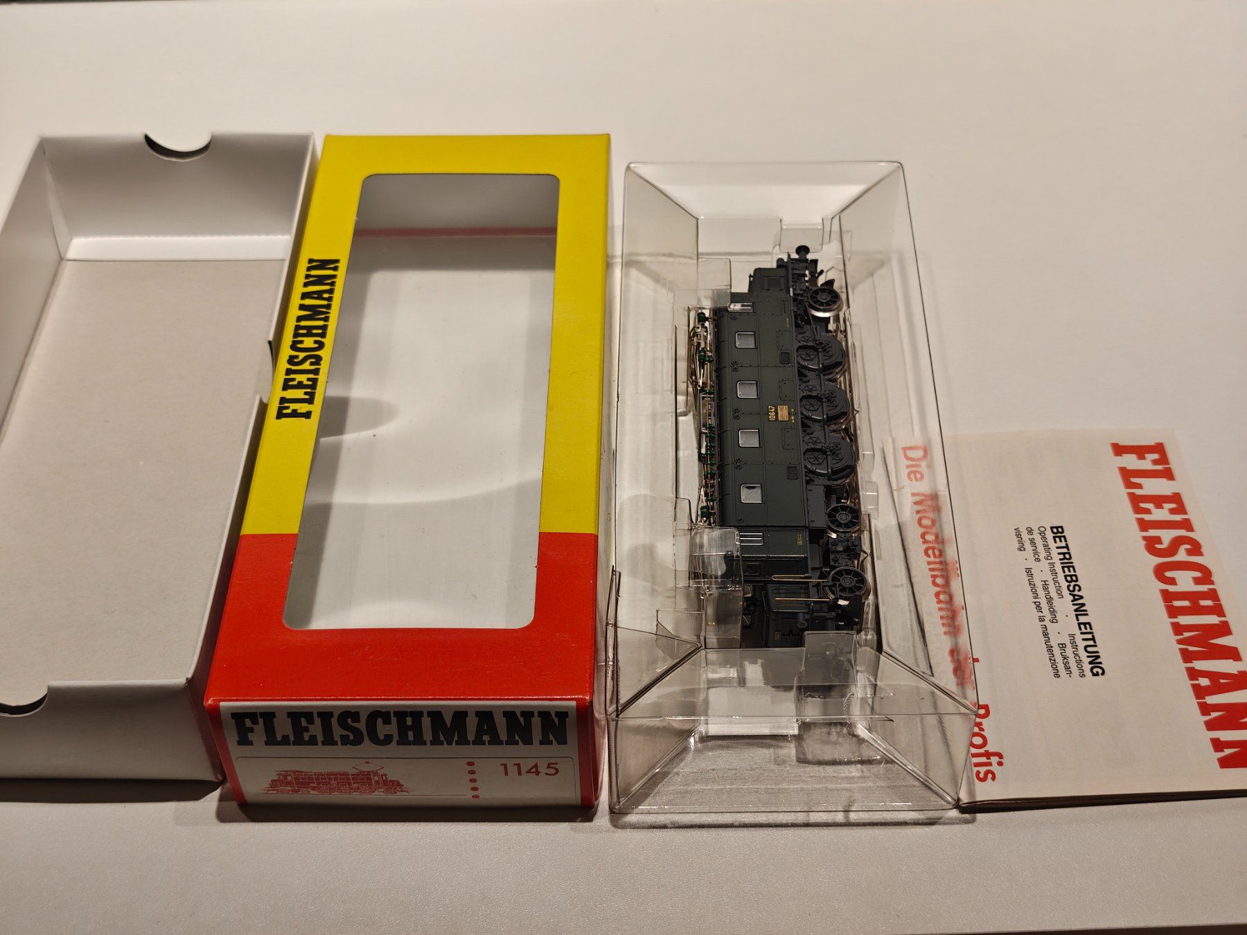 Fleischmann Modellini di ferrovie: Fleischmann 1145 H0 SBB Ae 3/6 I – Usato da Braunau venduto da Homersimpson 1