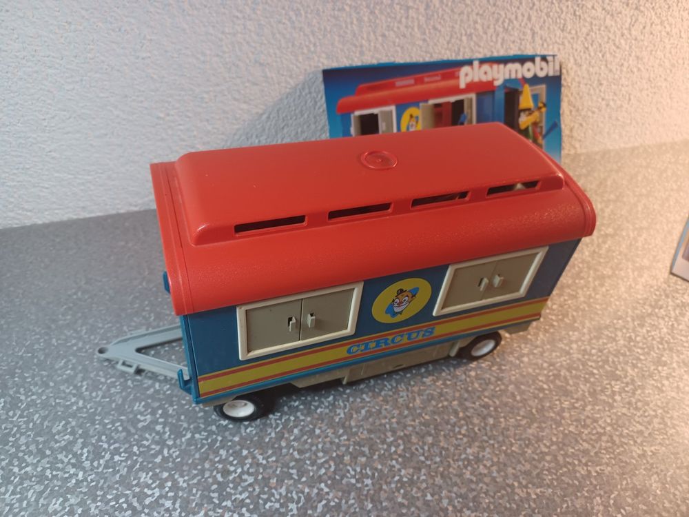 Playmobil 3477 Vagón De Payasos Circo Vintage 1982 Retromx | Meses sin