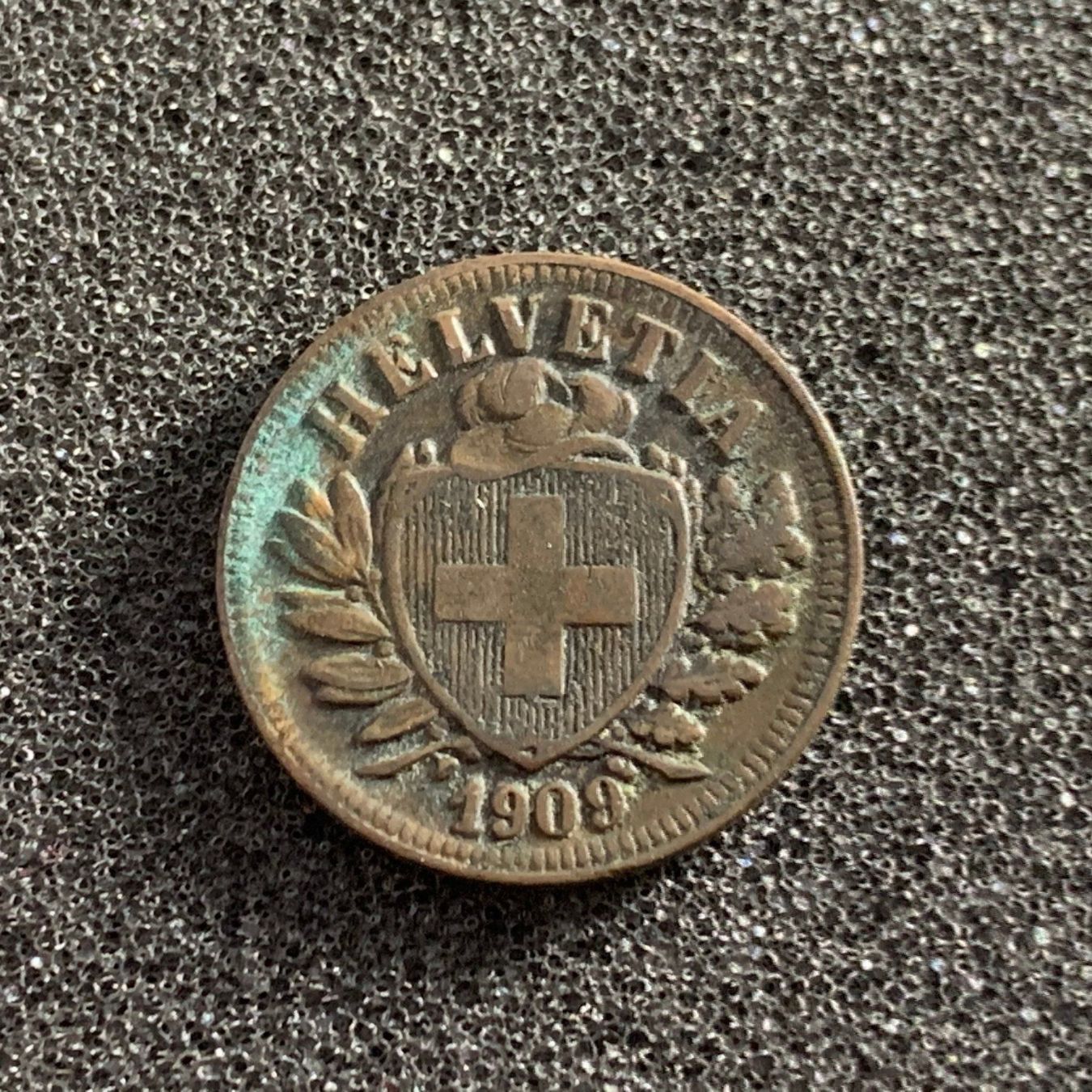 Tutti le monete: 2 Rappen 1909 (232) – Usato da Reitnau venduto da tb-muenzen 1