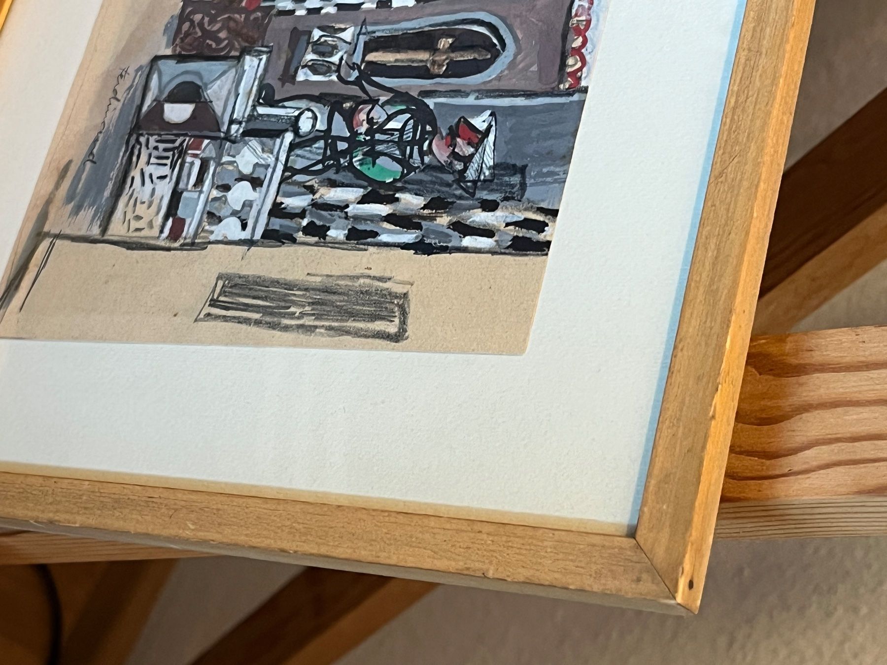 Dipinti: Edwin Ferdinand Grosshardt (schweizerisch, 1901-1960) – Usato da Basel venduto da Kaffee_und_Kunst 8