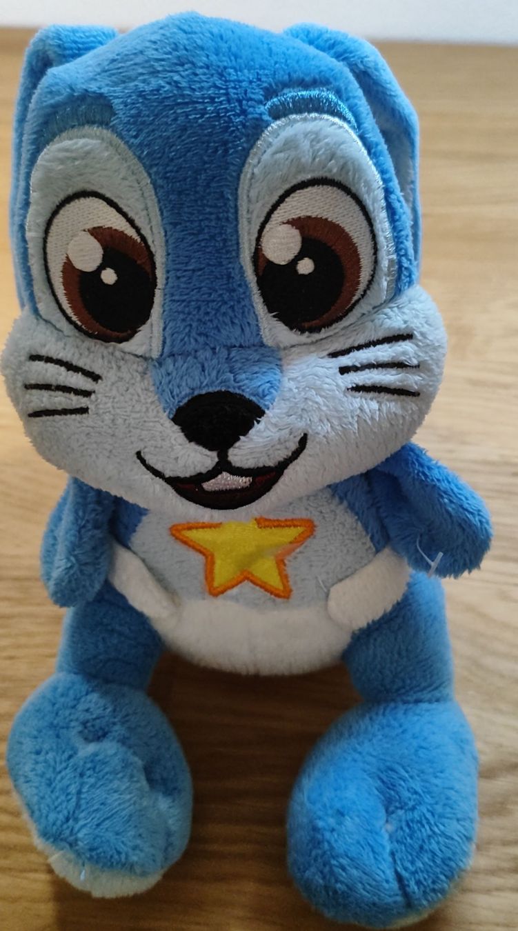 Migros Giocattoli: Peluche bleu tout doux de Migros – Usato da Vétroz venduto da mrcl01