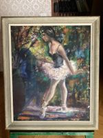 Tableau, signature inconnue, la ballerine.