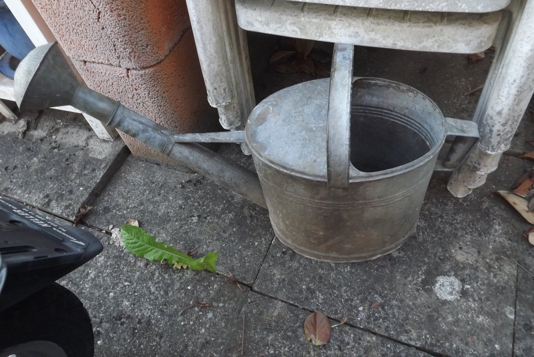 Annaffiatura & Irrigazione: Verkzinkte Gieskanne,Gartendeko – Usato da Hittnau venduto da Szekler