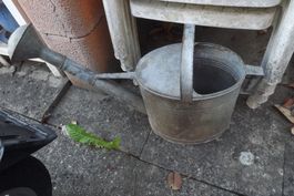 Verkzinkte Gieskanne,Gartendeko