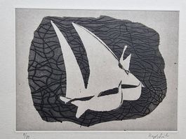 Max Hegetschweiler 1902-1995  KALTNADELRADIERUNG AQUATINTA