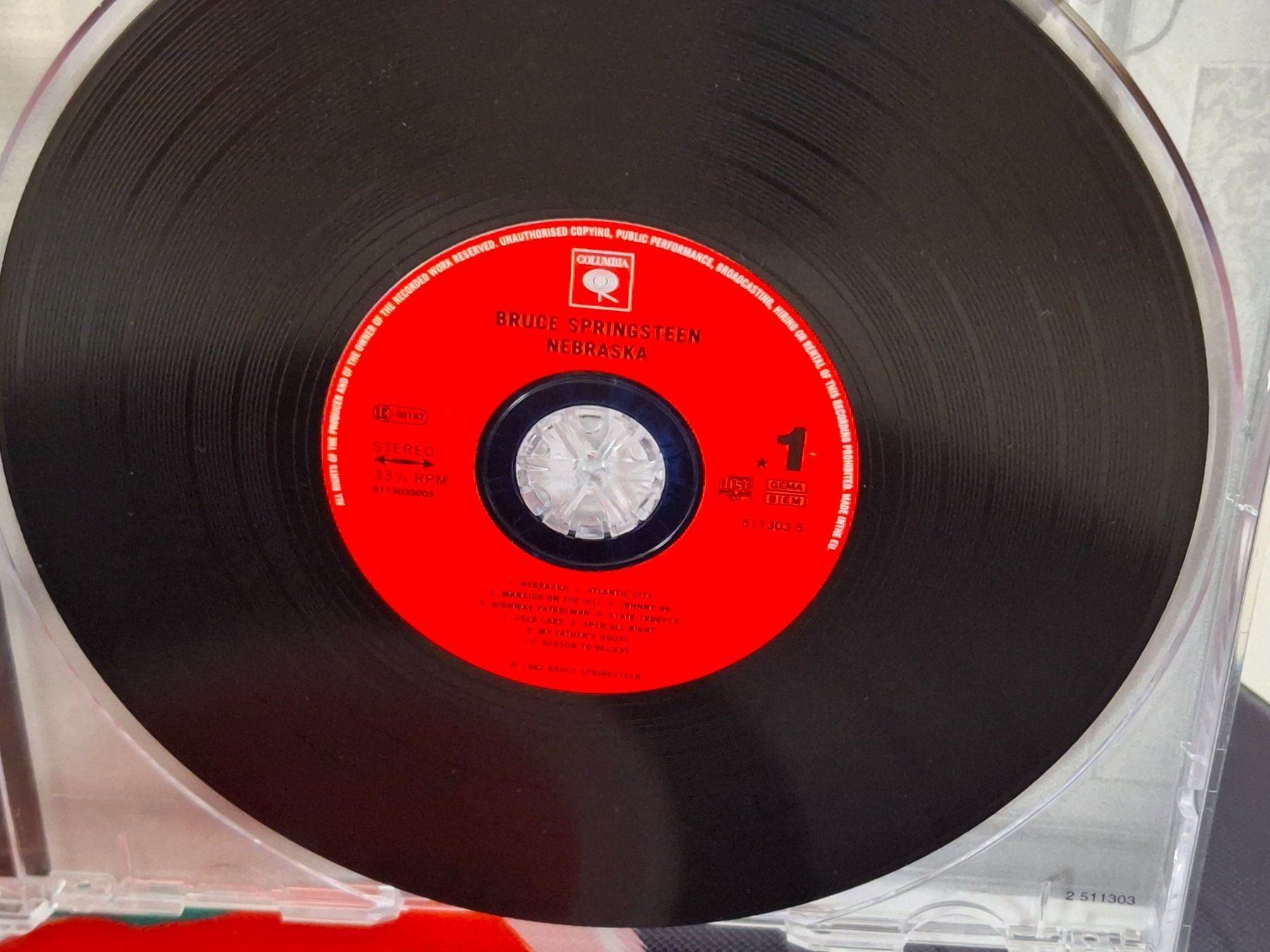 CD: CD Bruce Springsteen - Nebraska /The Vinyl Classics – Usato da Aarberg venduto da Jackup1 4