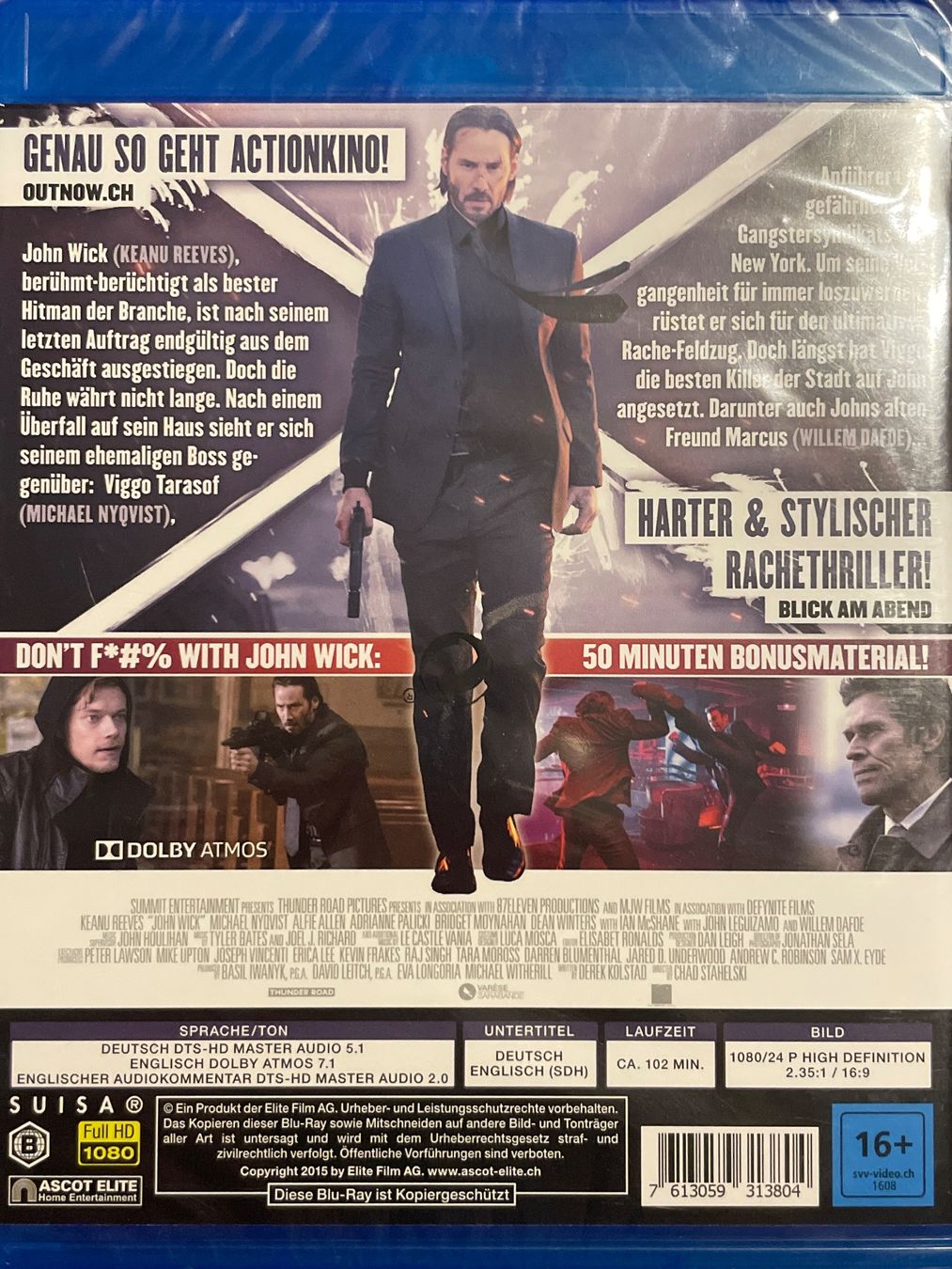Alle DVDs: John Wick   (2014) – Neu (gemäss Beschreibung) aus Waldenburg von Gonzo8 1