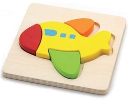 %%% SALE %%%  FLUGZEUG Baby Holzpuzzle NEU OVP