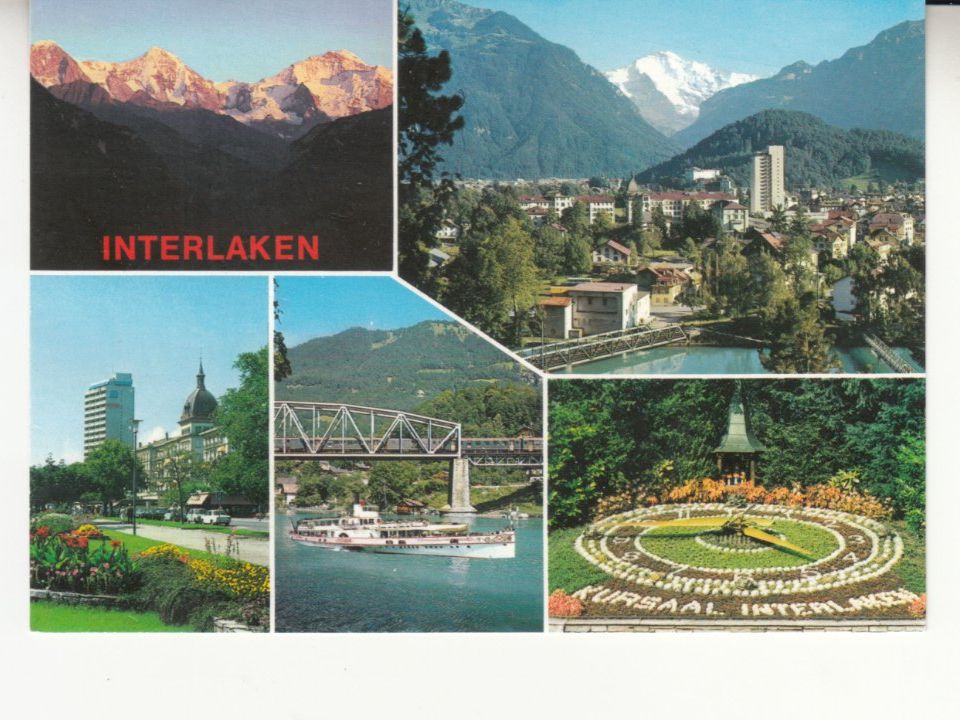 Ansichtskarten: Interlaken 1996 – Gebraucht aus Bürglen TG von StampGraf