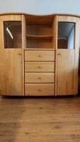 Highboard Buche massiv