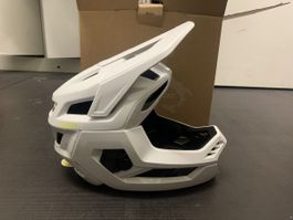 Fahrradhelm Abus Targon M MIPS lemon white neu