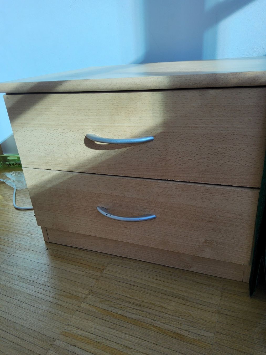 Commodes: Commode 2 tiroirs en bois clair – D'occasion à Zürich par ala_7xz8