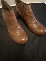 Accatino, braune Lederstiefel, Gr. 41, Herbst Schnäppchen