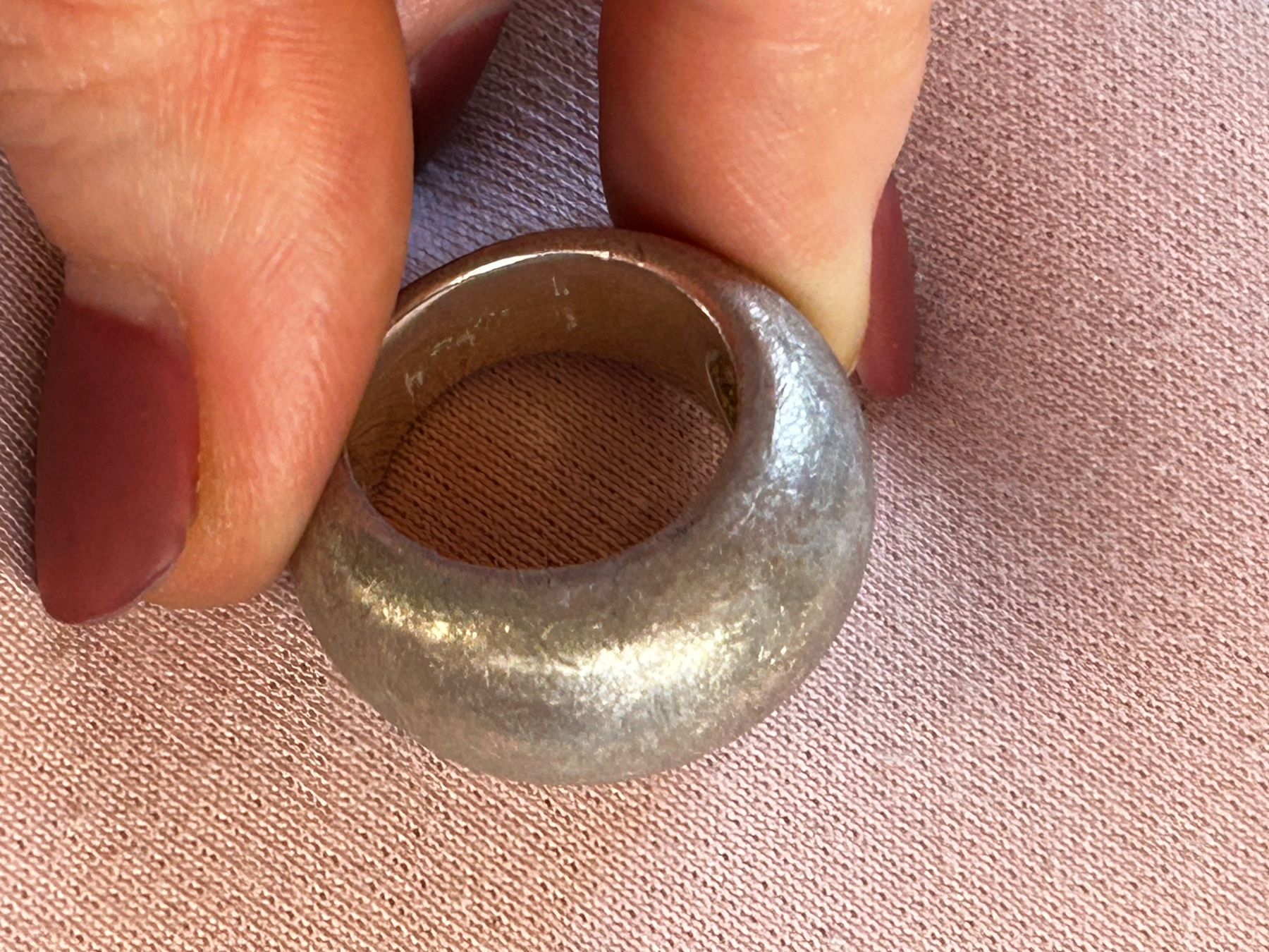 Anelli: Silberring uni mattes Muster (53) – Usato da Dittingen venduto da Bellevista 4