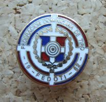 PIN DOMINIKANISCHER SCHÜTZENVERBAND 1962